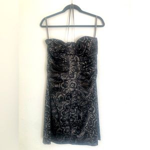 Max and Cleo Strapless Cocktail Dress